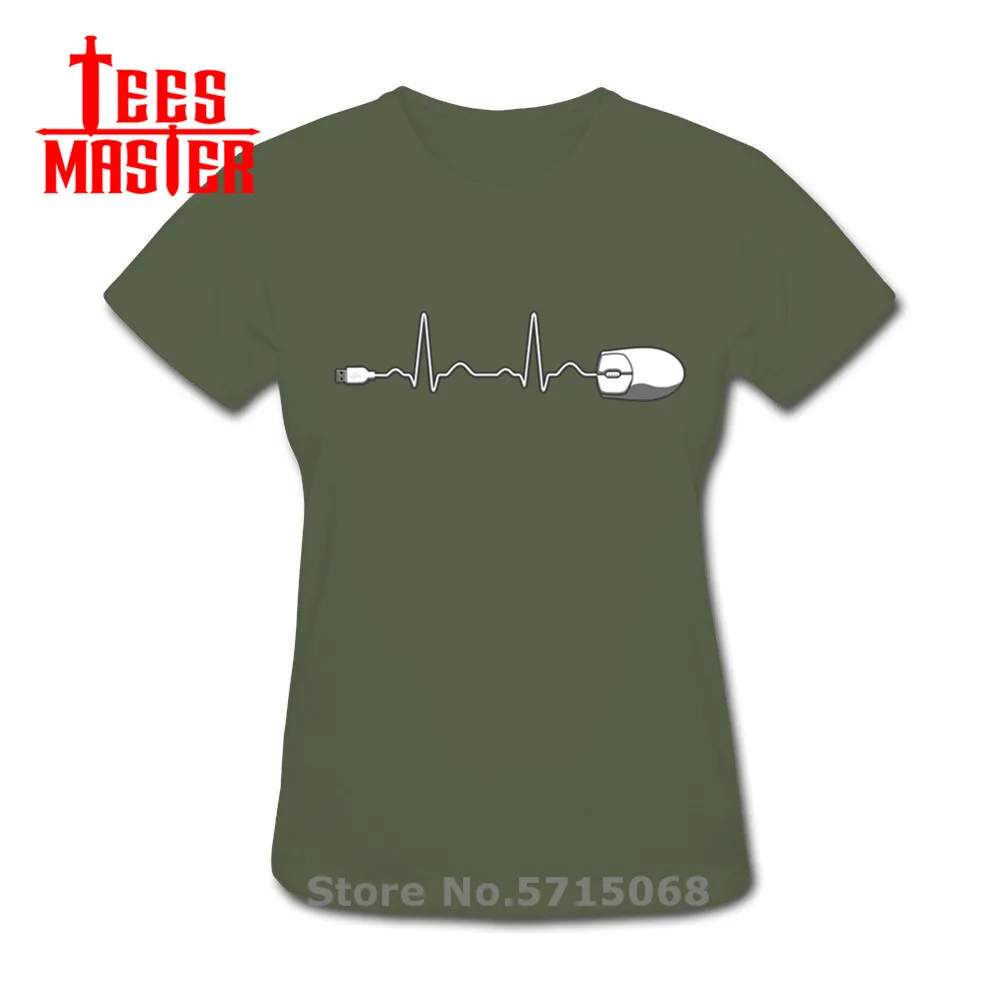 Футболки с интересным дизайном для электрокардио женские Забавные футболки USB
