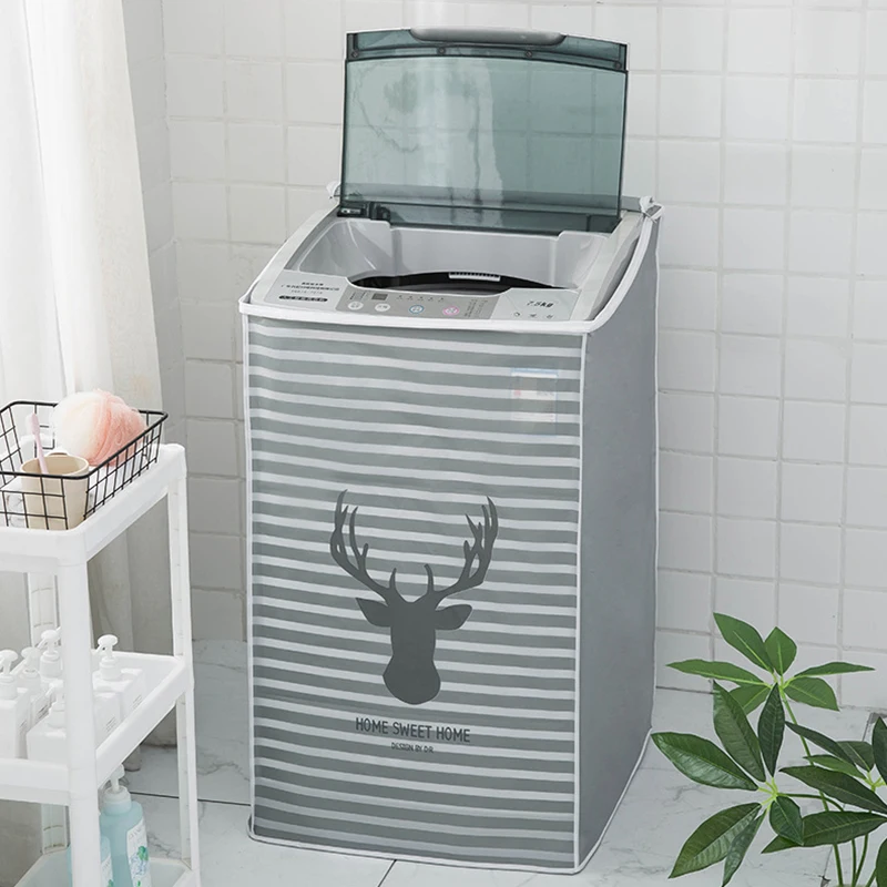 

Useful Pulsator Washing Machine Cover Waterproof Dustproof Washing Machine Cover Sunscreen Washing Machine Cover Home Supplies