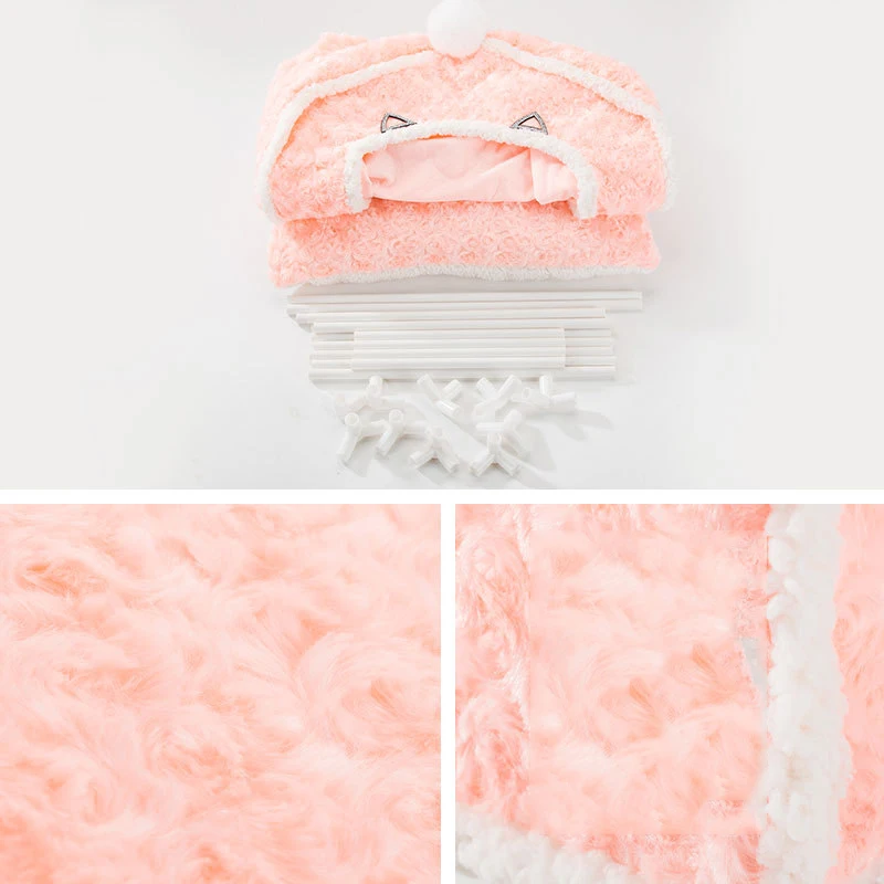 Домик для собак в помещении съемная зимняя удобная кровать щенка Houne высокое