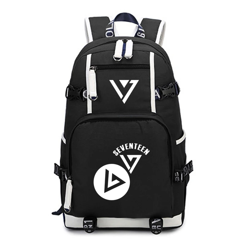 KPOP 17 рюкзак школьный детский большой емкости дорожная сумка на плечо крутой