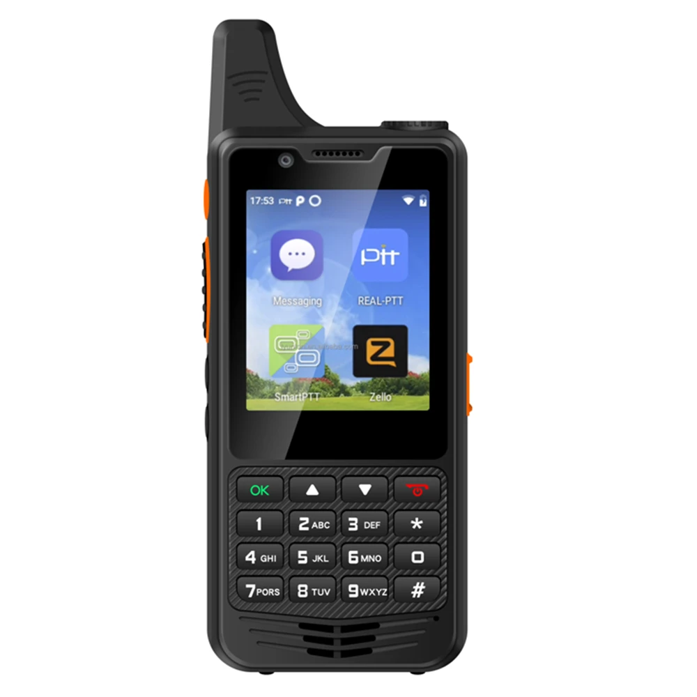 Радиоприемник Zello Poc Real-PTT SmartPTT 4G сеть рация с GPS SOS камера смартфон дальность 100 км -