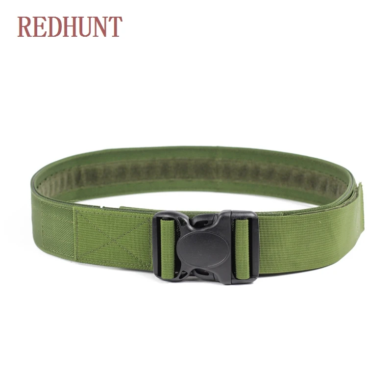 

Tactical Combat Belt Quick Release Adjustable Waistband with Plastic Buckle Military Army Molle Belt 104cm Length