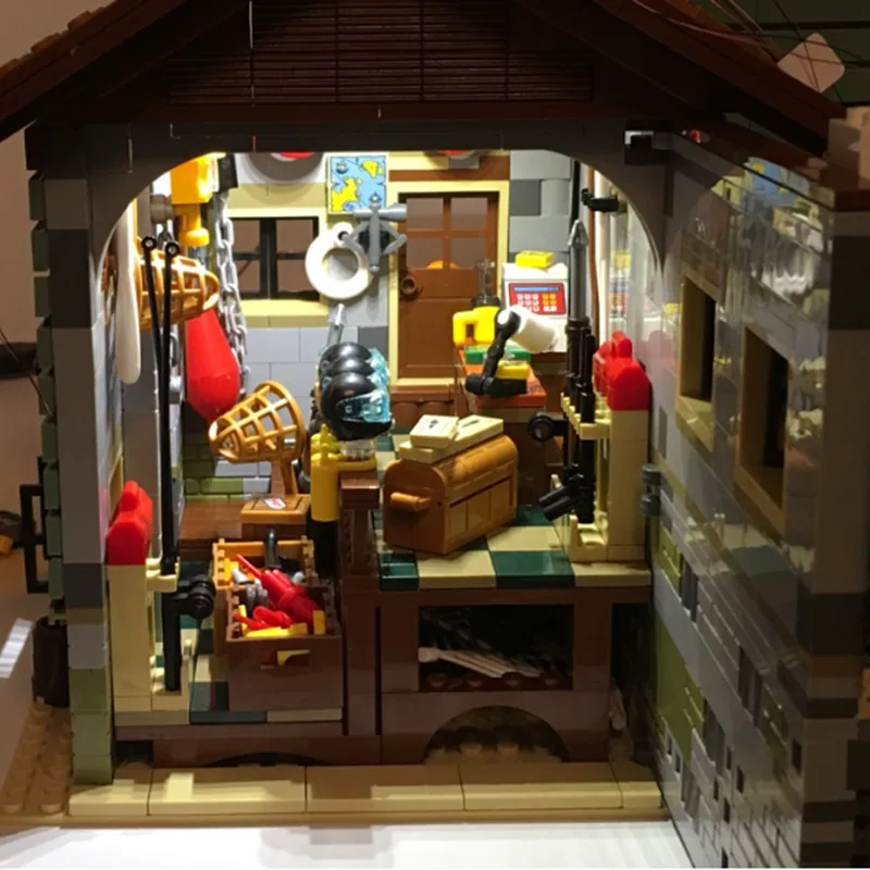 DIY светодиодный светильник (только светильник) для старого рыболовного магазина