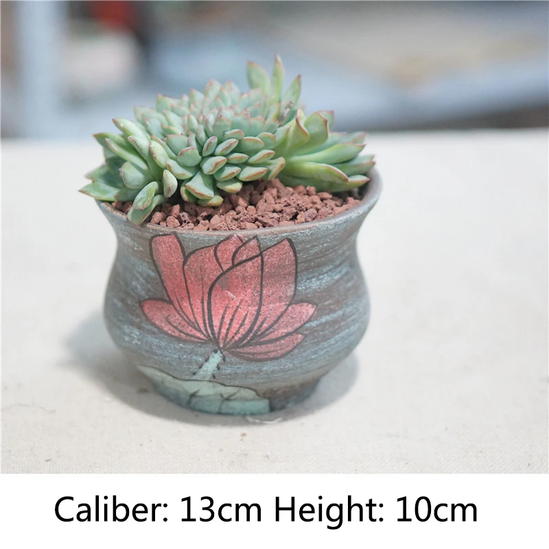 Женский Большой диаметр воздухопроницаемые фарфоровые горшки Корейская посуда