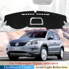 Защитный коврик для приборной панели для Volkswagen VW Tiguan 2008  2016 MK1, автомобильные аксессуары, приборная панель, искусственная Защита от УФ-лучей, коврик для приборной панели