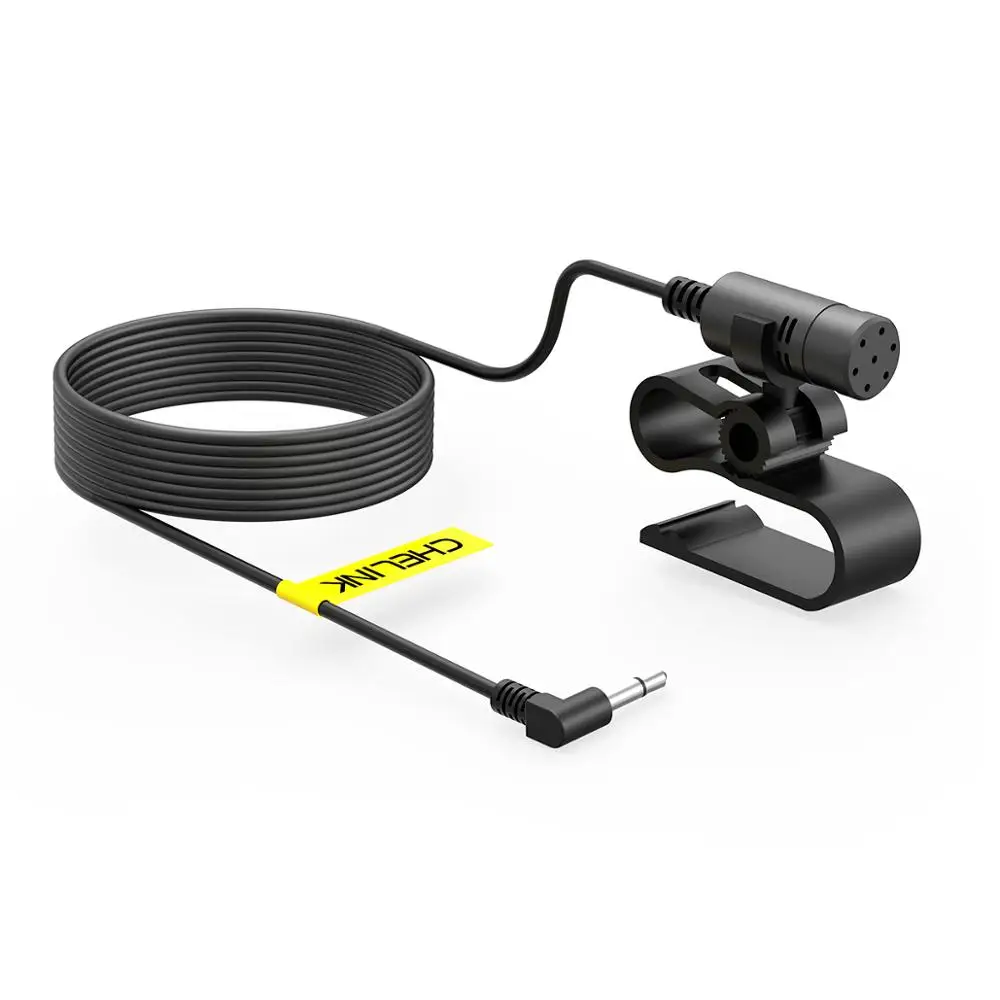 CHELINK Высокая чувствительность 2 5 мм разъем автомобиля Комплект микрофонов для