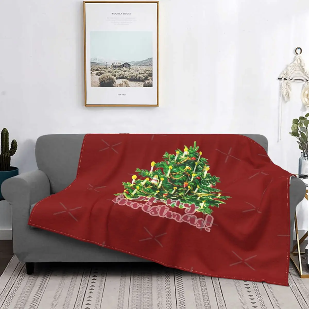 

Винтажное одеяло на рождественскую елку с надписью "Merry Christmas", покрывало для кровати, Клетчатое одеяло s, муслиновое Клетчатое одеяло, худи, п...