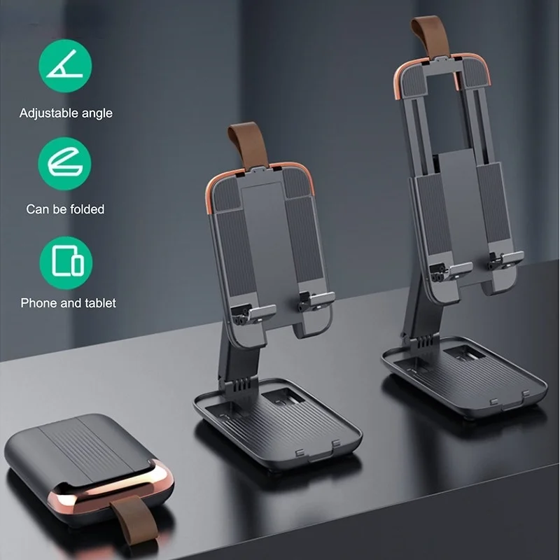 

New Universal Desktop Mobile Phone Holder Stand for IPhone IPad Adjustable Tablet Foldable Table Cell Phone Desk Stand