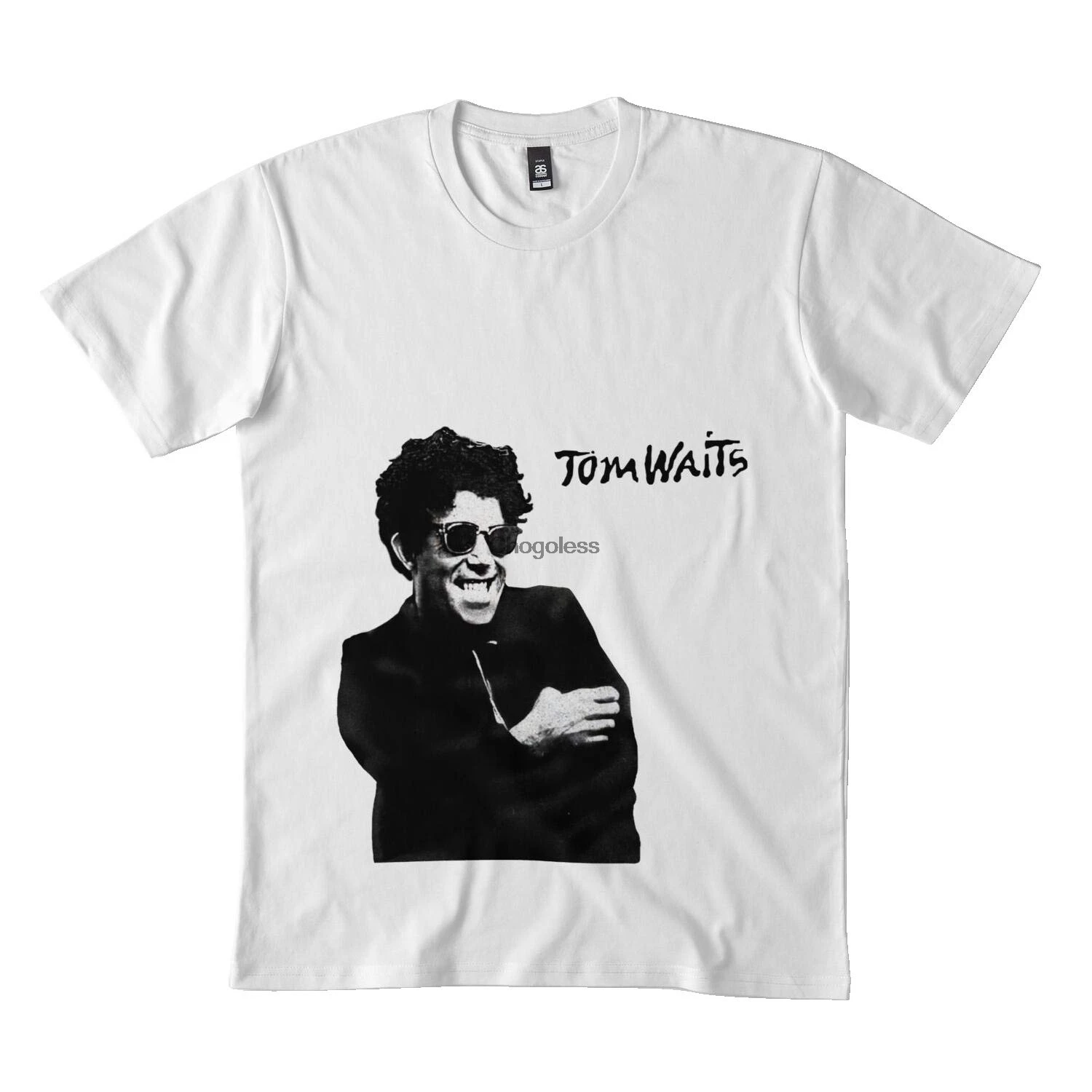 Winona Ryder s Tom Waits футболка для мужчин и женщин Мужская DMN черный |