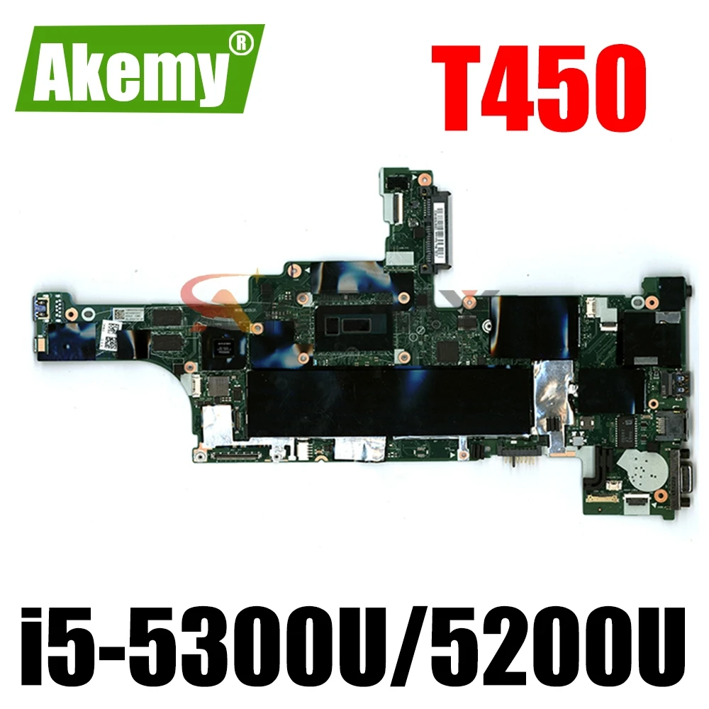 

For Lenovo Thinkpad T450 Laptop motherboard NM-A251 with CPU i5 5300U/5200U DDR3 100% Fully Tested