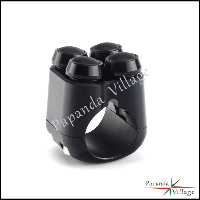 Cafe Racer 7/8 &quot1'' двойная кнопка переключения корпус Тройная Фотографическая