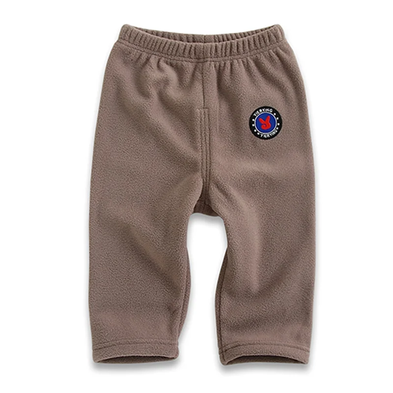 Штаны для новорожденных зимние теплые шаровары мальчиков и девочек вязаные