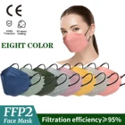 Новый цвет, одобренные гигиенические безопасные маски Kn95 FFP2, респираторные маски KN95, маска ffp2mask с фильтром, маска CE