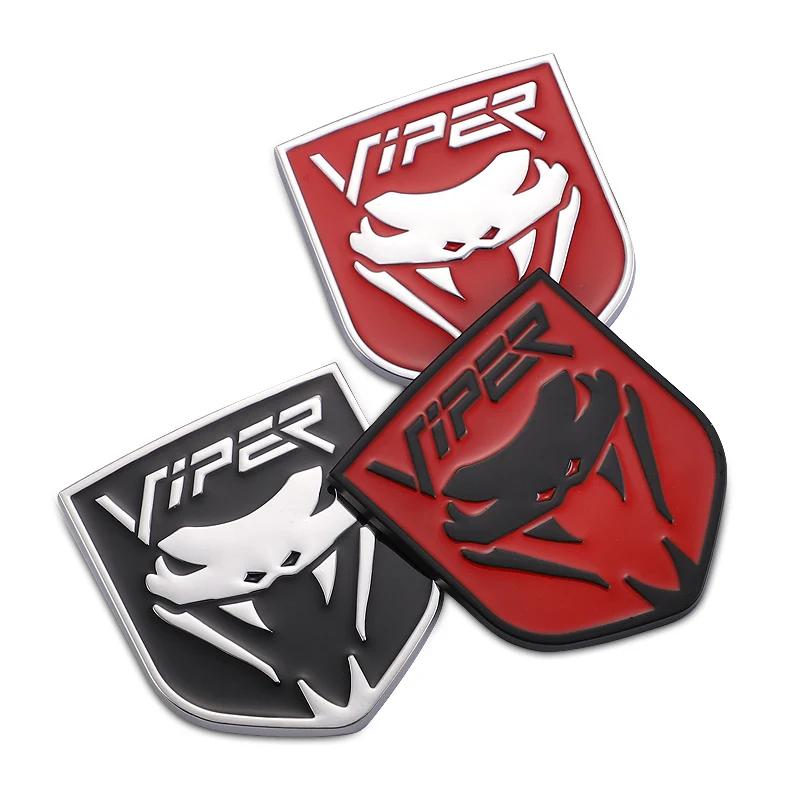 3D металлический логотип Viper для Ford Everest Escape Explorer Edge Focus Fiesta Fusion Ranger Mondeo
