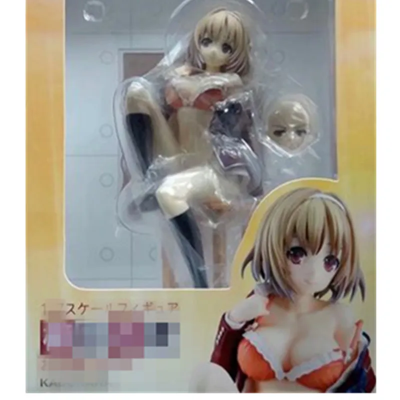 Комикс Сексуальная аниме-девушка Kikyou Kushida сидя Фигурки ПВХ 1/6 изменить лицо