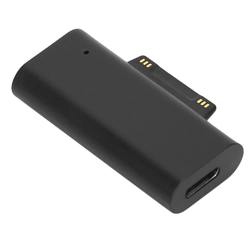 

Type C Female PD Fast Charging Plug Converter for Surface Pro 3 4 5 6 7 Book Connector, USB C Female to Surface Adapter