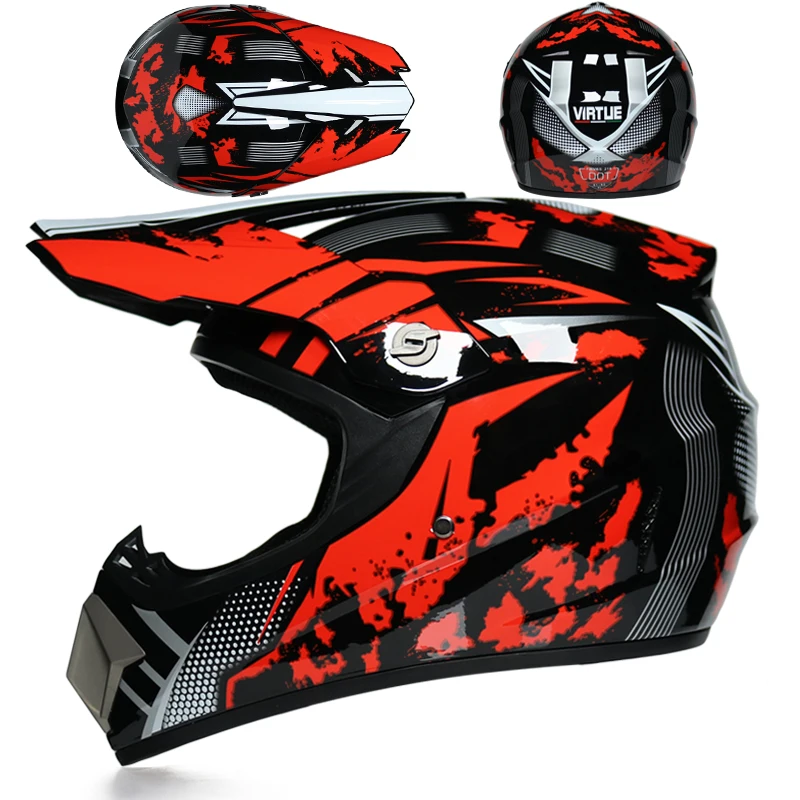 

Hot sale motorcycle helmet casque casco moto helmets motocross off road man helmet Boy Girl Protective Cycling casque capacete