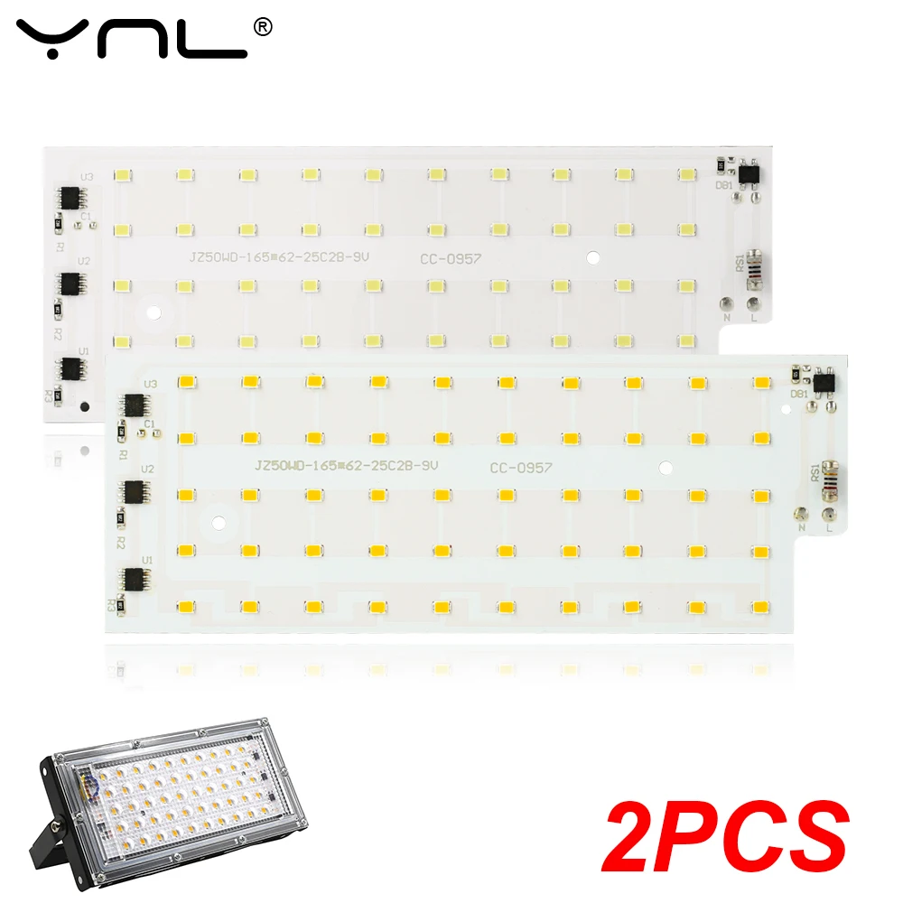 

Светодиодный прожектор YNL LED Chip 50 Вт холодный белый/теплый белый
