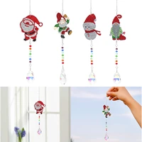 diamond painting wind chime hanging for adults diamond embroidery kit cross stitch diy home decoration paint by number kits