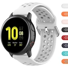 Силиконовый ремешок для Samsung Galaxy Watch 3 Active 2 Gear Sport, Amazfit Bip, Huawei GT 2 2E Pro, 20 мм, 22 мм, аксессуары для мужчин и женщин