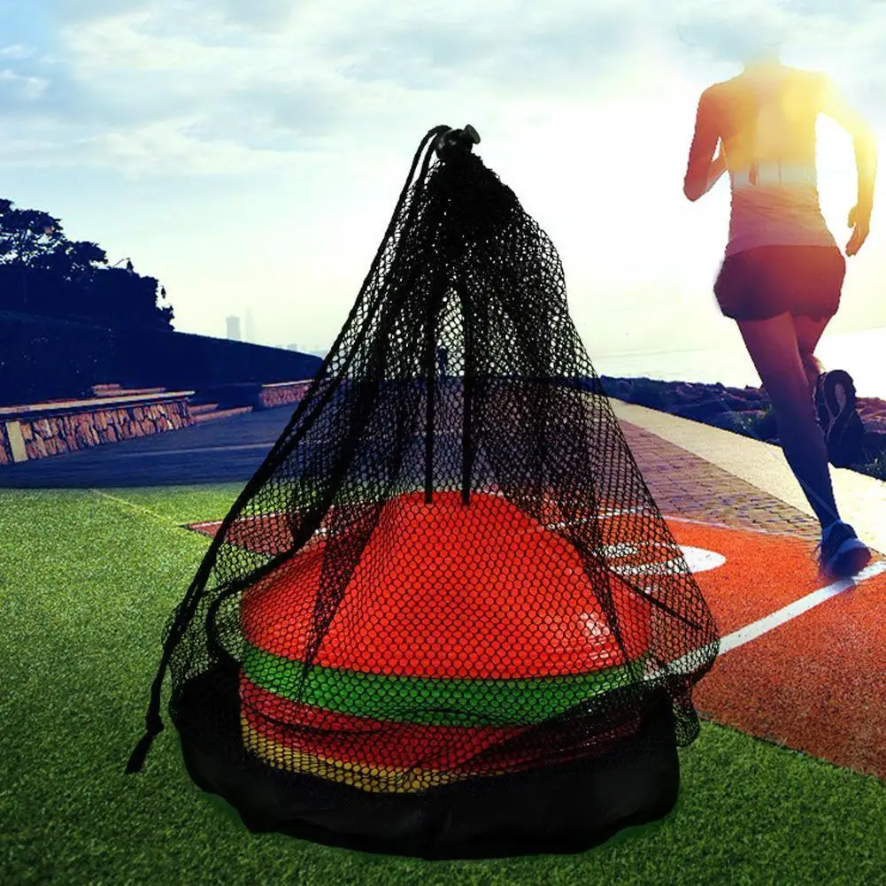 

Нейлоновая универсальная Сетчатая Сумка для баскетбола, футбола, волейбола, 20*25 см, дизайнерский рюкзак на шнурке, Складная прочная сумка дл...