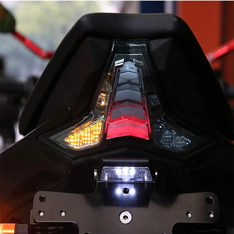 

Motorcycle Rear Tail Lights LED Brake Light Signal Light For Kawasaki Z1000 2014-2018 Kawasaki Ninja ZX10R ZX10RR 2016-2018 Kawa
