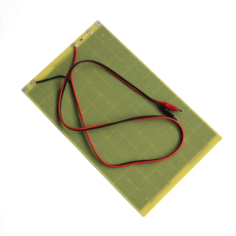 10 Вт 18 в поликристаллическая солнечная панель + 1 м кабель для 12 В аккумуляторного