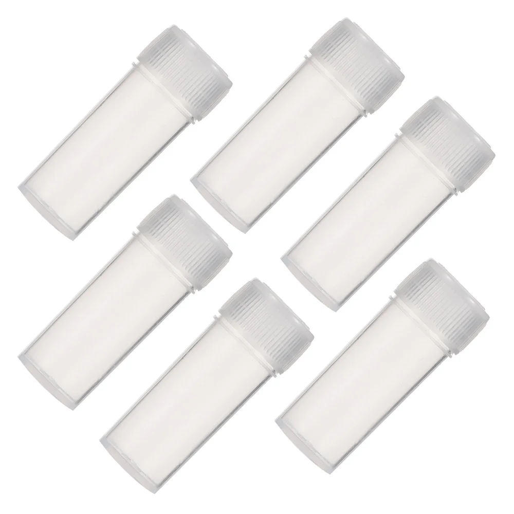 

100pcs Clear Bottles Small Vials Empty Sample Containers with Screw Cap