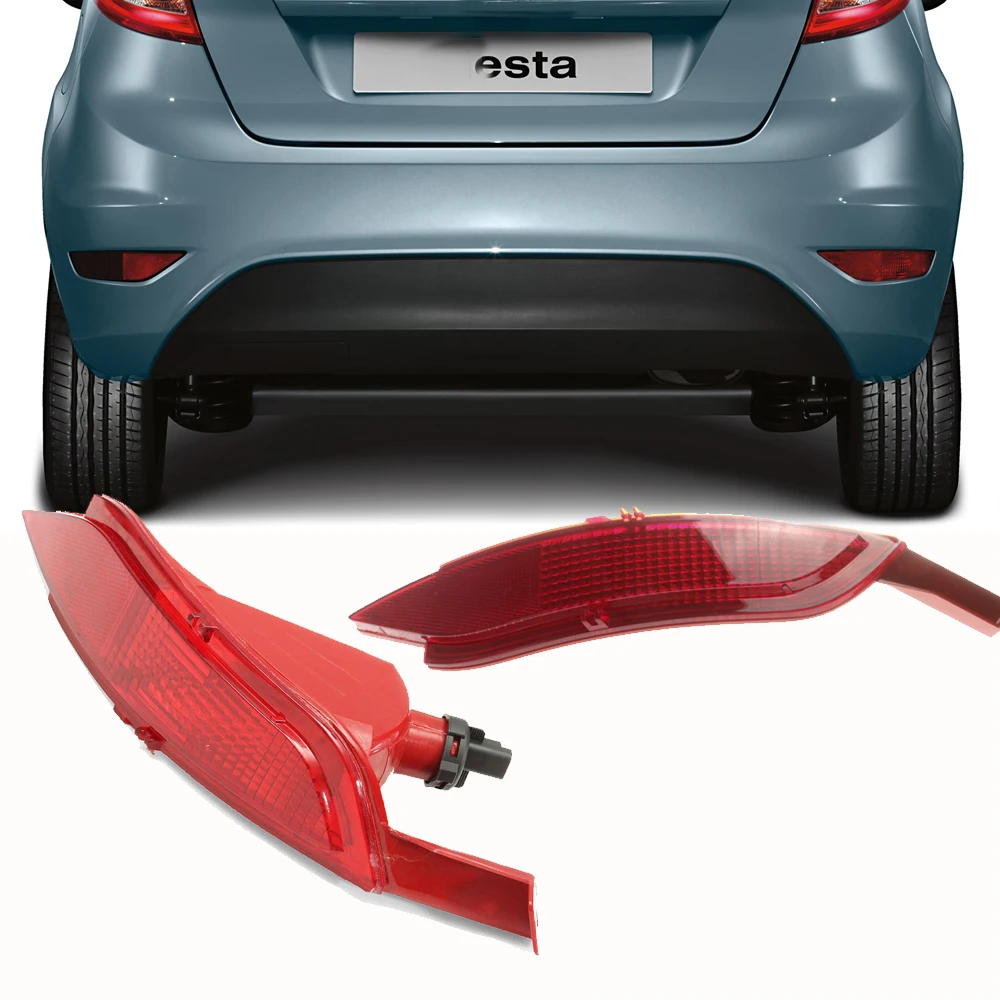 

Rear Bumper Fog Reversing Light Lamp Assy Reflector For Ford Fiesta 2009 2010 2011 2012 2013 2014 2015 Hatchback