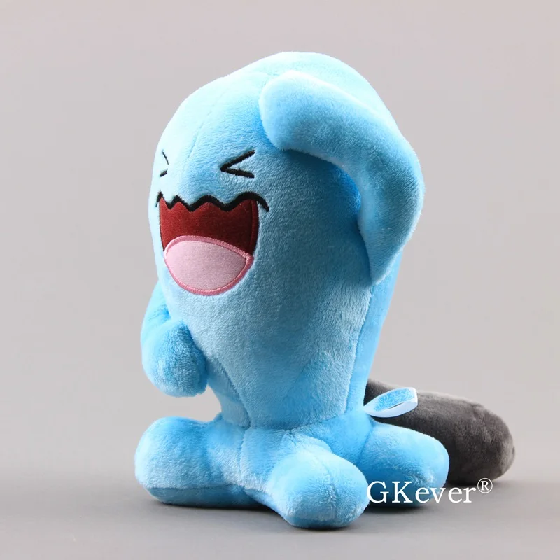 20 см kawaii Wobbuffet плюшевые игрушки мягкие куклы Пикачу серии плюшевые куклы подушки Детские Девочки Дети Рождественский подарок на день рождения