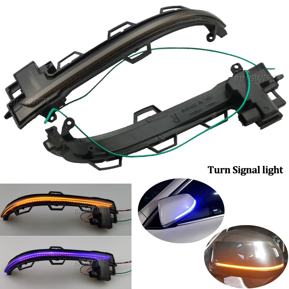 

Car Side Rear View Mirror LED Dynamic Turn Signal Light Blinker Lamp For BMW X3 G01 2018 2019 X4 G02 X5 G05 X6 G06 X7 G07 2020