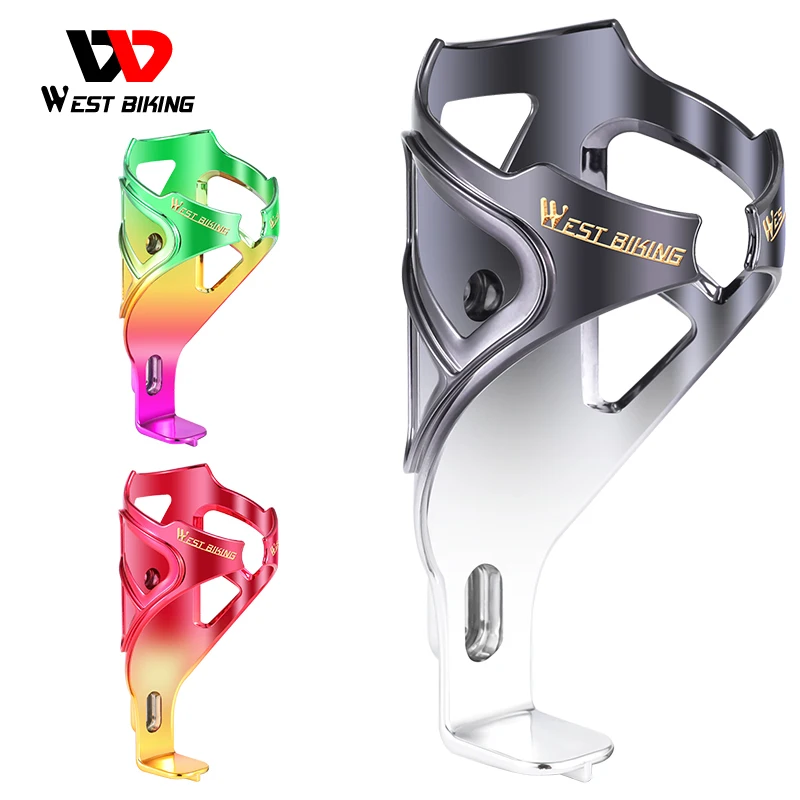 

Colorful Bike Bottle Holder Bicycle Gradient Bottle Cage Bicycle Cup Holder Road Mountain Bike PC Water Cup Holder For Cycling