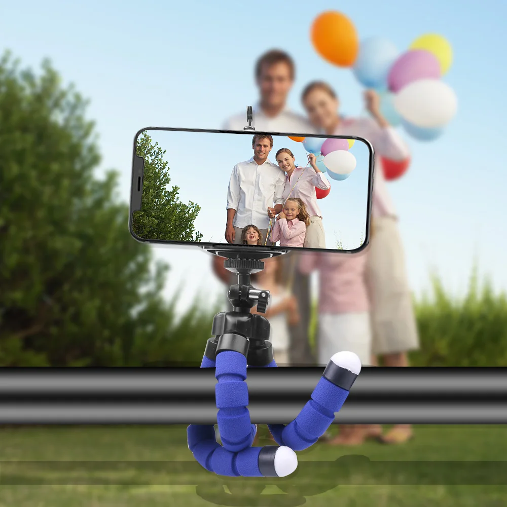 Мини штатив Kebidu с гибкой губкой и Осьминог для камеры Gopro DSLR крепление iPhone Samsung
