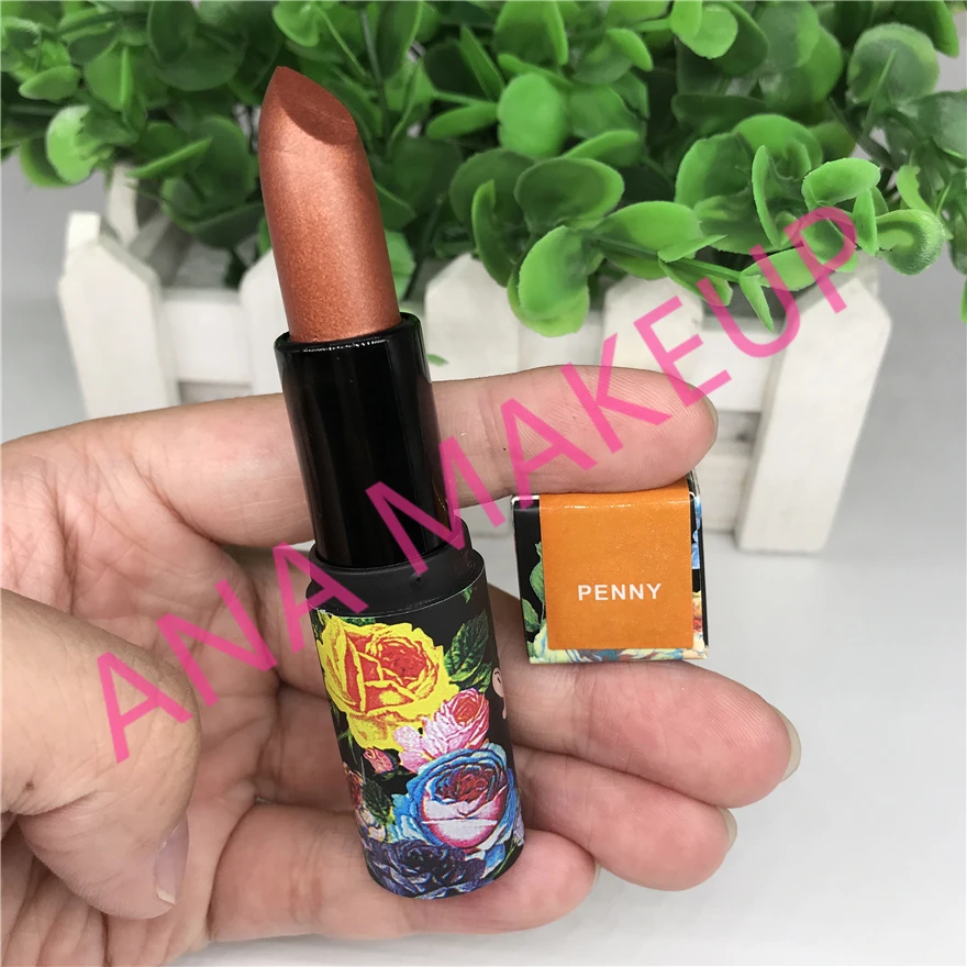 Прямая поставка металлическая губная помада PERLEES блестящая 4 5 г