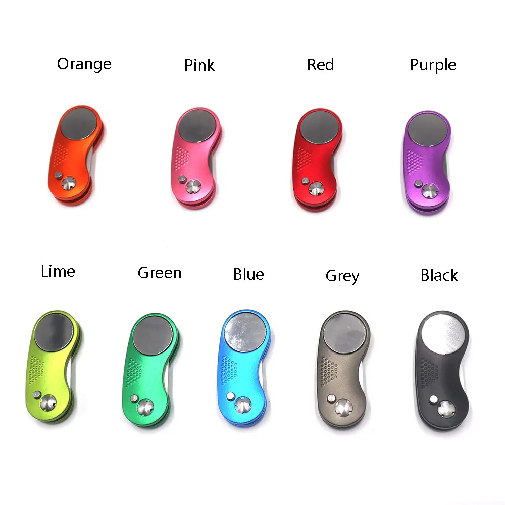 1 шт. аксессуары для гольфа зеленая вилка складной инструмент с мячом маркер шаг