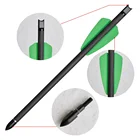 Стрелы из чистого углерода, 61224 шт., 7,5 дюйма, тактические стрелок из лука охота, жесткие болты, стальные наконечники для стрел для арбалета, система EK, R9