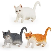simulation cat toys kids childrens pet model figure animal pvc action figures funny toy gift doll cats figurine parts cshow