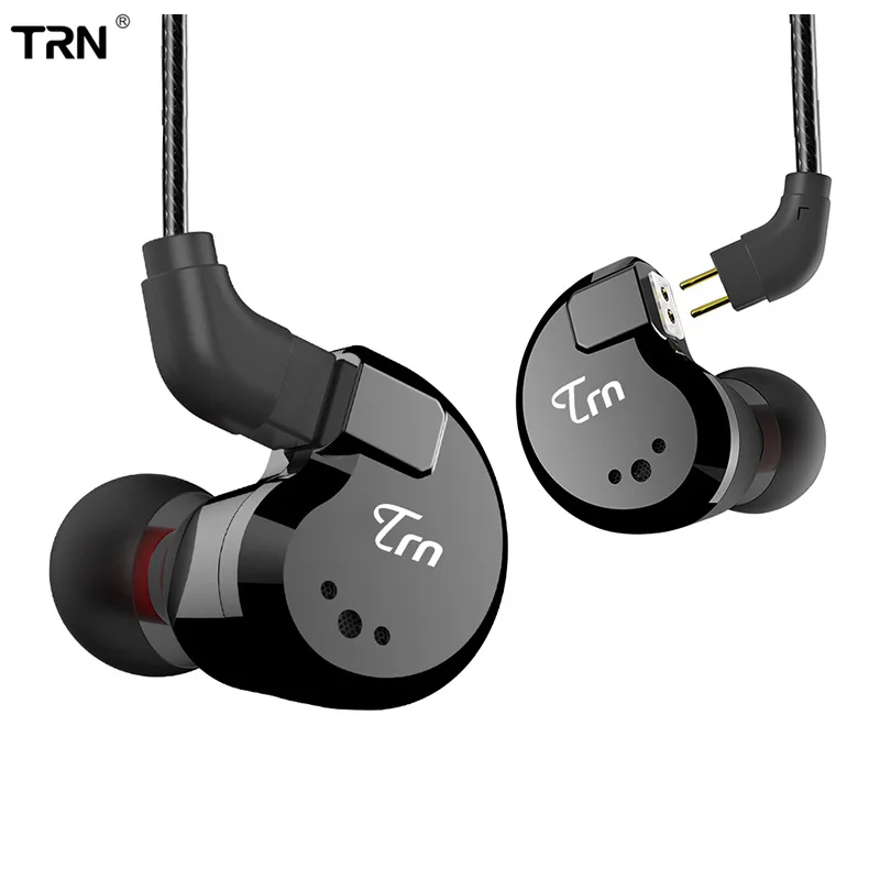 Наушники TRN с гибридной технологией 2DD + 2 BA гарнитура для бега и спорта Hi Fi монитор