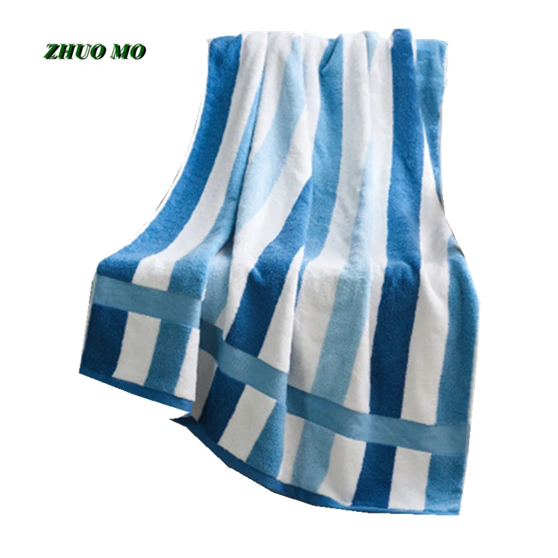 

90*180cm Color Striped Bath Towels for Adults Shower 100% Cotton for home Extra Large Sauna Terry Bath Towels Sheets gift Y0398