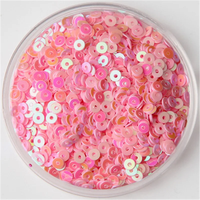 1000 шт. 5 мм Плоская Круглая свободная искусственная кожа из ПВХ для свадебного