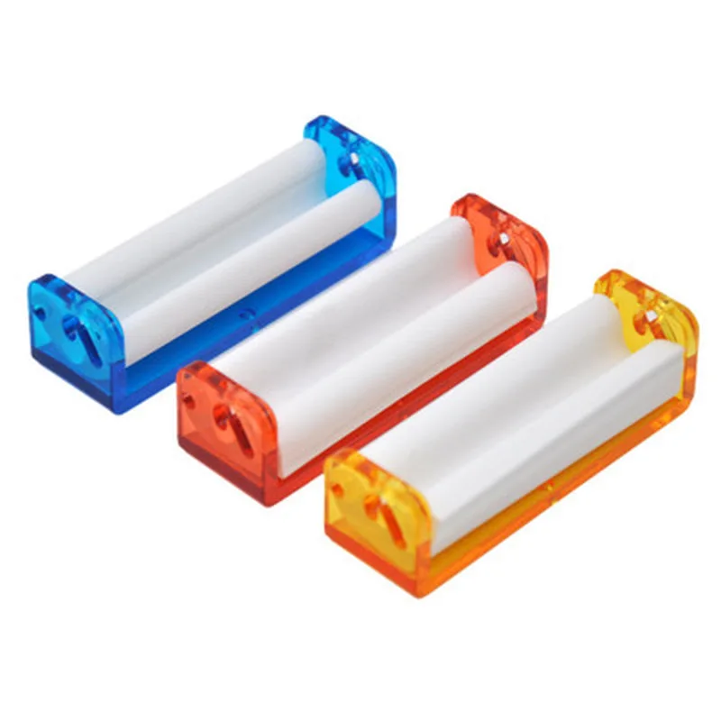 

78mm Tobacco Injector Rolling Machine Cigarette Handmade Small Size Acrylic Smoke Tool Paper Portable Herb Grinder DIY Christmas