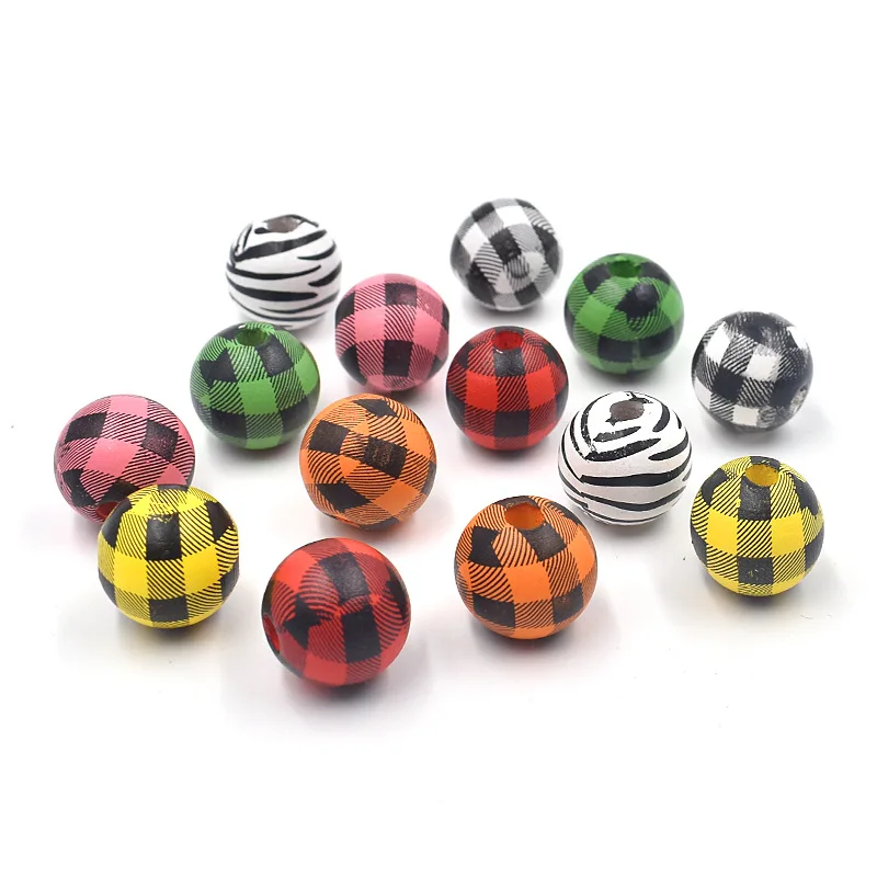 

10 шт., 16 мм круглые бусины