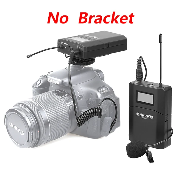 WM10 WM-9 WM8 UHF беспроводной микрофон системы канала петличный нагрудный микрофонный приемник передатчик для DSLR Canon sony рекордер