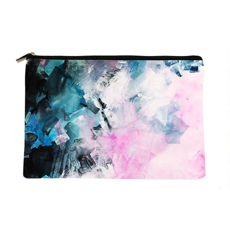 

Women mood swing pattern Printed Make up bag Fashion Women Cosmetics Organizer Bag for Travel Colorful Storage Bag for Lady Bag