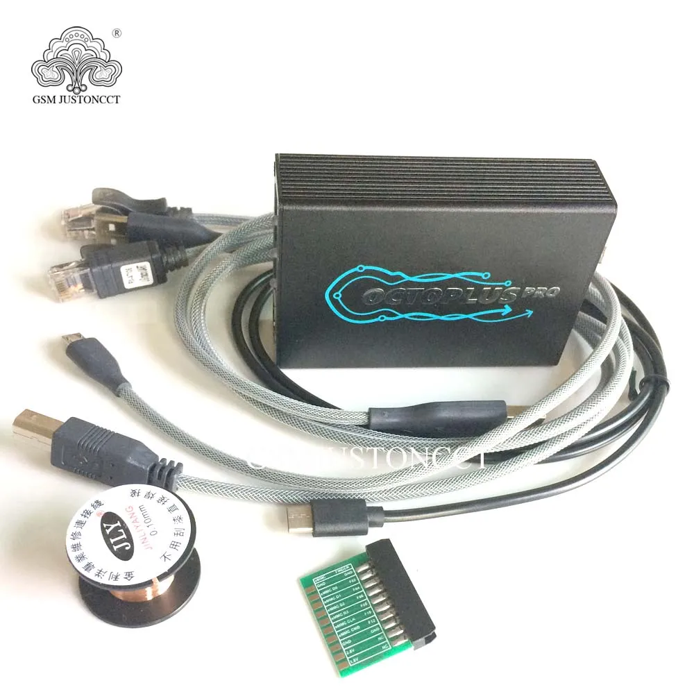 

100% Original Octoplus/octopus Pro Box with 7 in 1 Cable/Adapter Set (Activated for Samsung + LG + eMMC/JTAG)
