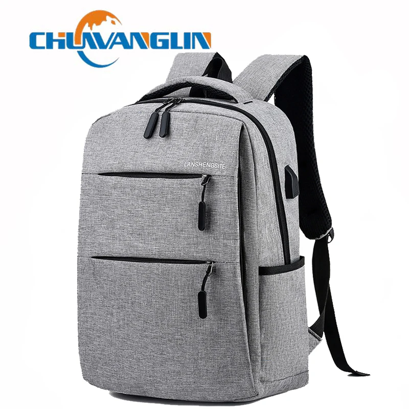 Простой мужской рюкзак Chuwanglin деловые рюкзаки для ноутбука повседневный мужские