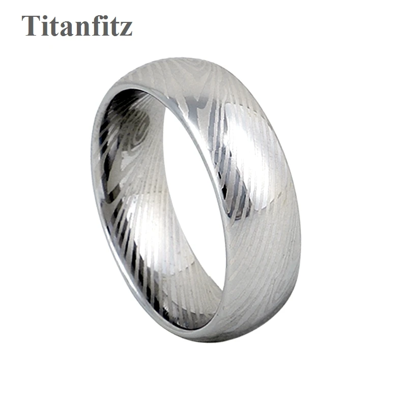 кольцо дамаск Дамасское классные Свадебные кольца из карбида вольфрама мужское