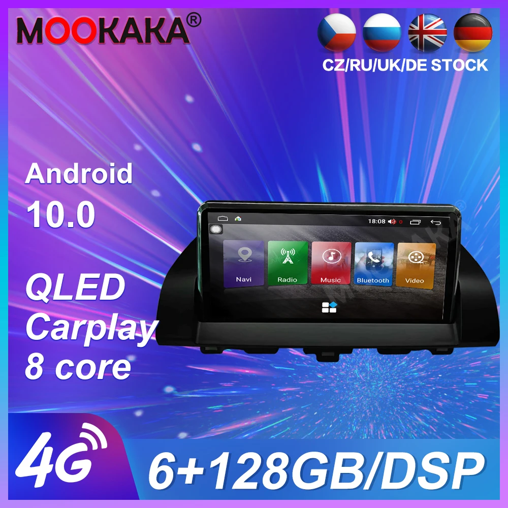 

64 ГБ Android 9,0 Автомобильный мультимедийный радиоплеер для Honda Accord 10 2018 2019 GPS-навигация аудио Радио стерео Wifi BT головное устройство