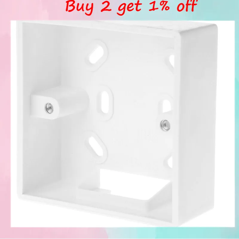 86*86 мм настенный распределительная коробка для термостат Температура контроллер