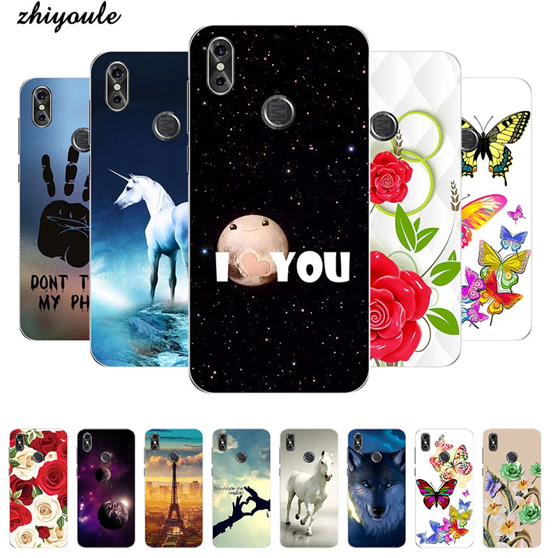 Оригинальный красочный чехол для телефона Для Doogee Y8 полная яркость мягкий из ТПУ